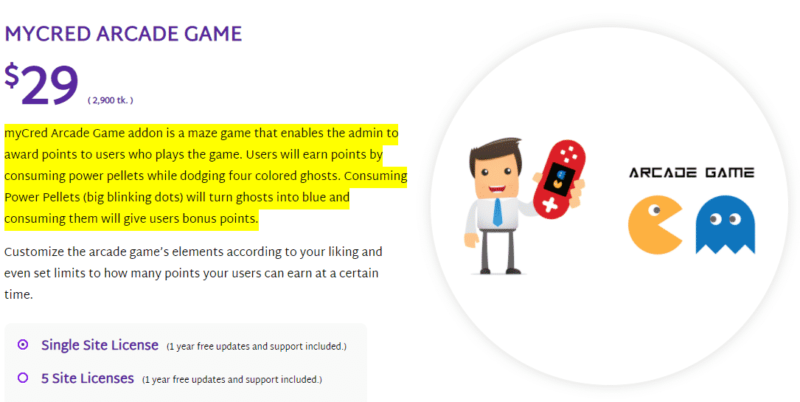 MYCRED ARCADE GAME 2.0