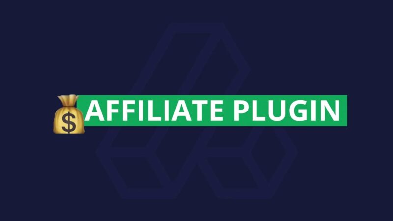 Affiliate Plugin - The affiliate system