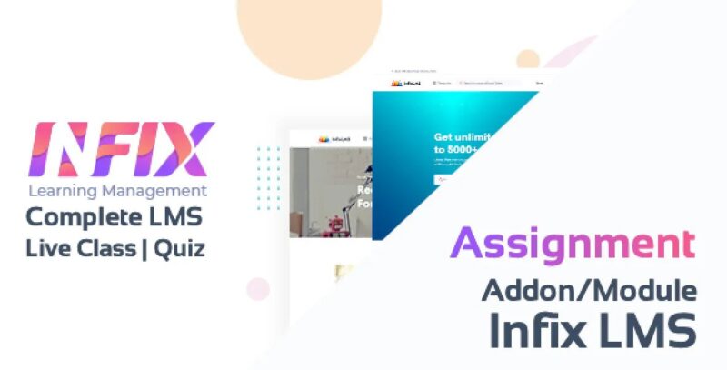 Assignment - Infix LMS Module - Nulled