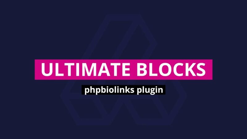 12 Ultimate Blocks Pack - 66biolinks plugin